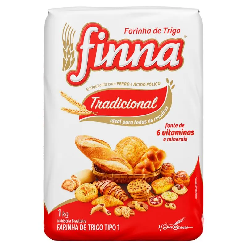 FARINHA TRIGO ESP FINNA 1kg TRAD