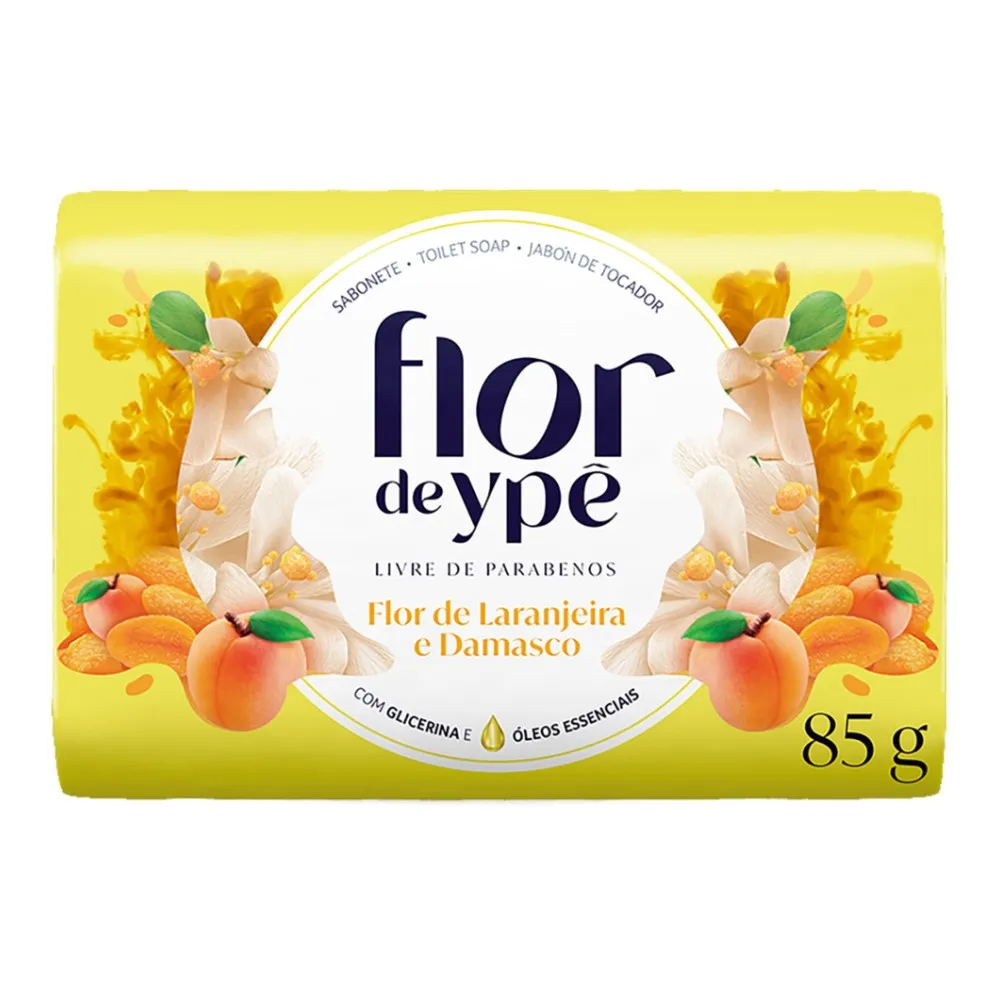 SAB FLOR YPE SUAVE LARANJEIRA 85G