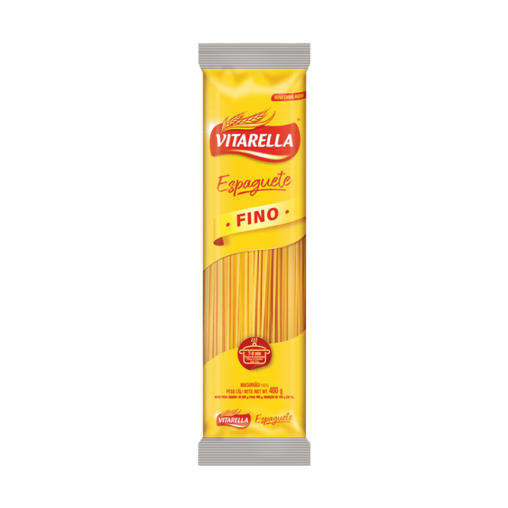 MACARRÃO ESP. FINO VITARELLA 400G