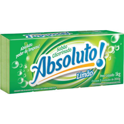 SABAO PDC ABSOLUTO 900G LIMAO BARRA