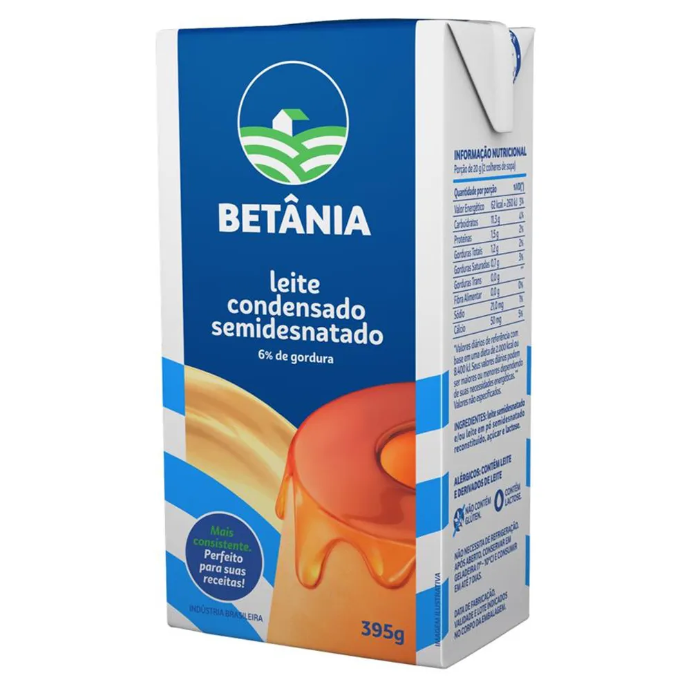 LEITE COND.BETANIA SEMI 395G