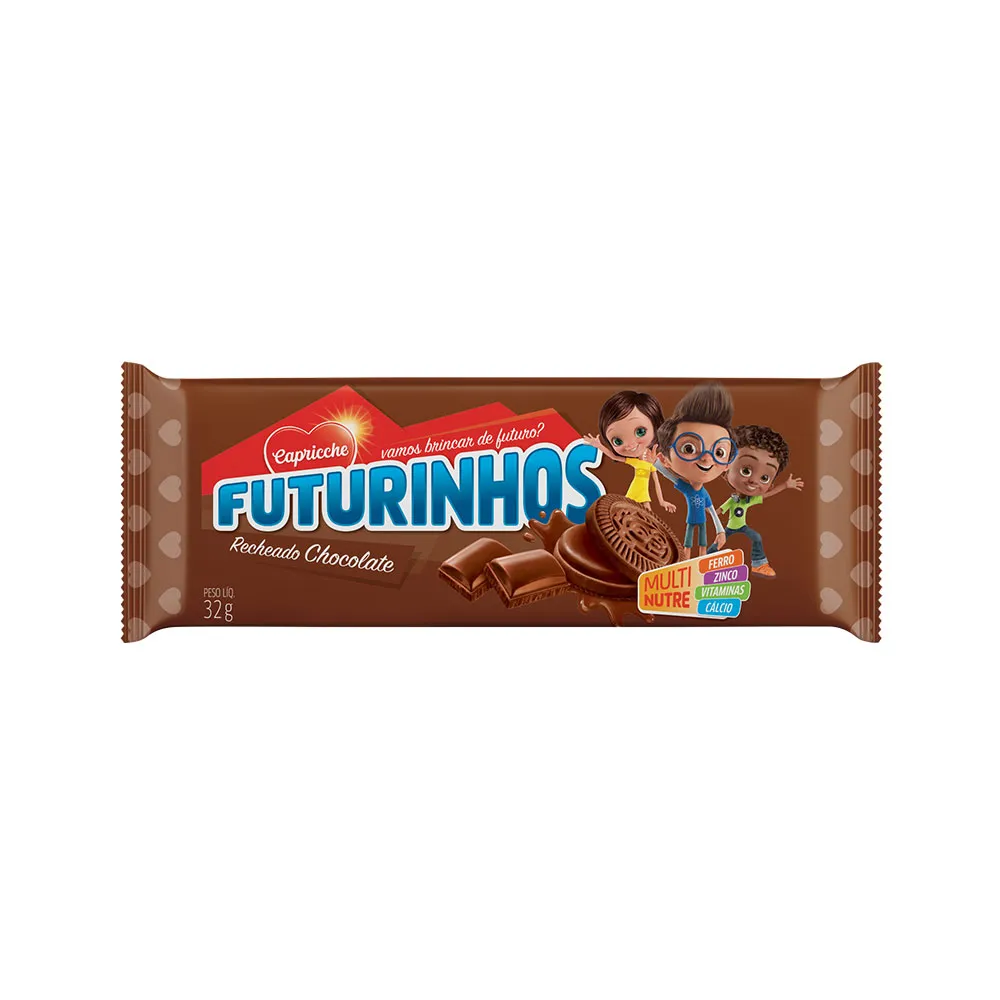 BISCOITO FUTURINHOS CHOC 32G