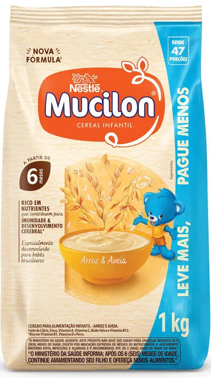CEREAL MUCILON SCH 1kg MULTICEREAIS