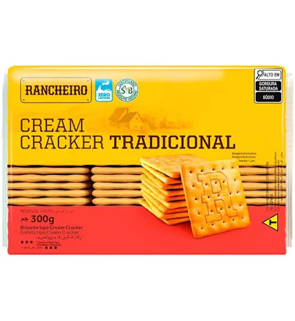 BOLACHA CREAM CR TRAD RANCHEIRO 300G