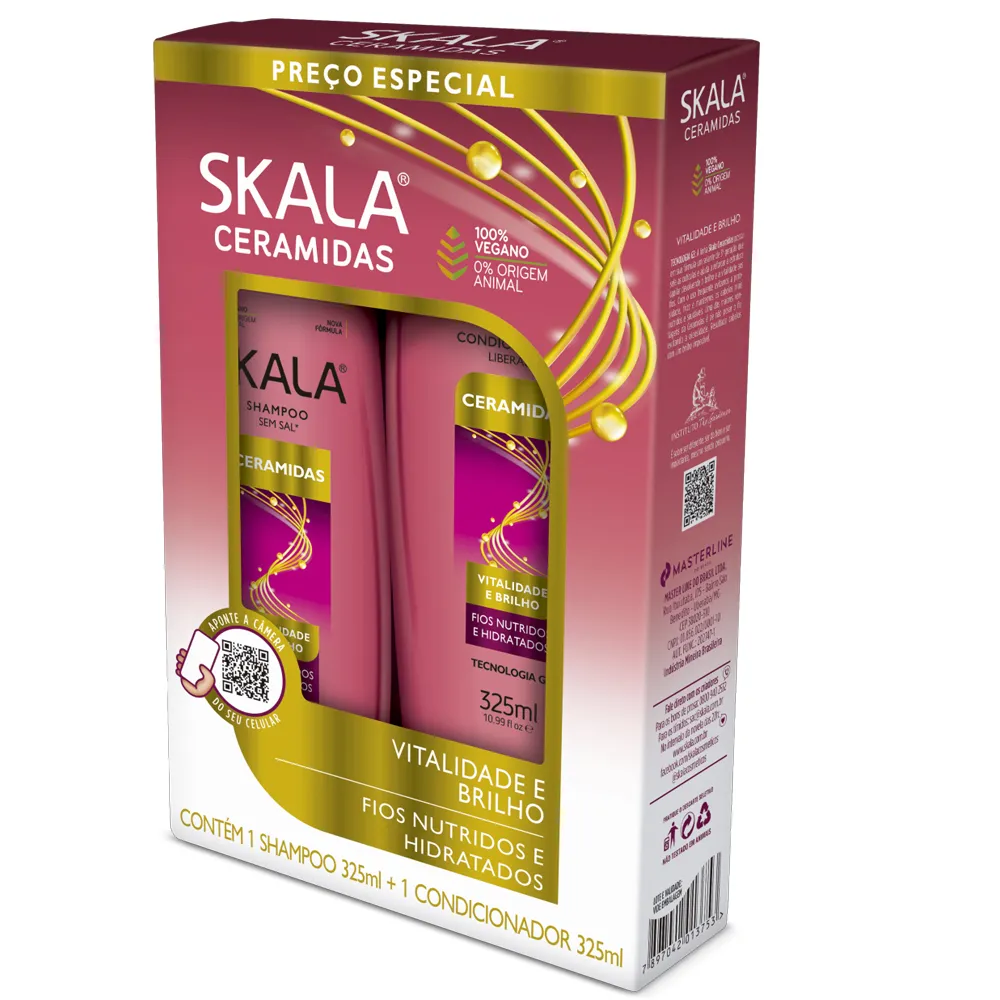 KIT SH+COND SKALA CERAMIDAS 325ML