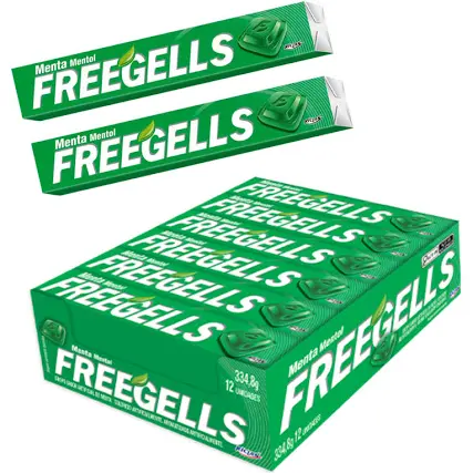 FREEGELLS MENTA MENTOL 27,9G