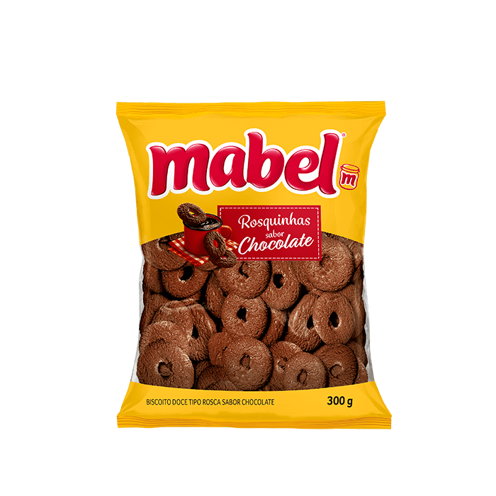 BISCOITO MABEL ROSQ CHOC 300G